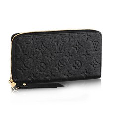 Louis Vuitton M61864 Zapinany na zamek portfel z Monogramem Empreinte Leather