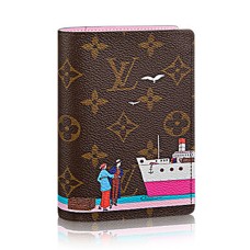 Louis Vuitton M62144 Okładka na paszport z monogramem z płótna