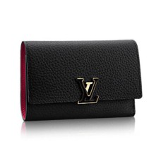 Kompaktowy portfel Louis Vuitton M62157 Capucines Skóra Taurillon