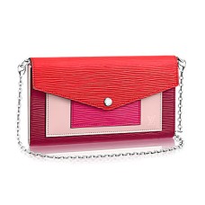 Louis Vuitton M62252 Portfel łańcuszkowy Epi Leather