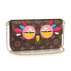 Louis Vuitton M62416 Pochette Felicie Portfel z łańcuszkiem Monogram na płótnie