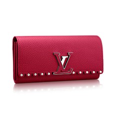 Portfel Louis Vuitton M64104 Capucines Skóra Taurillon