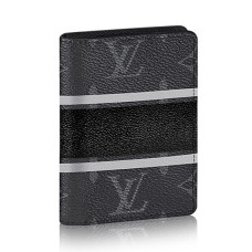 Louis Vuitton M64435 Organizer kieszonkowy Monogram Eclipse Canvas