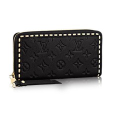 Louis Vuitton M64805 Zapinany na zamek portfel z Monogramem Empreinte Leather