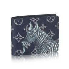 Louis Vuitton M66601 Wielofunkcyjny portfel z monogramem z płótna