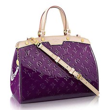 Torba materiałowa Louis Vuitton M90106 Brea MM Monogram Vernis