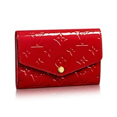 Louis Vuitton M90925 Sarah Kompaktowy portfel z monogramem Vernis