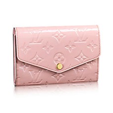 Louis Vuitton M90926 Sarah Kompaktowy portfel z monogramem Vernis