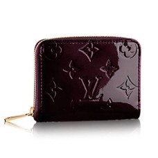 Louis Vuitton M93607 Zapinana na zamek torebka na monety Monogram Vernis