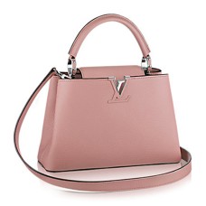 Torba materiałowa Louis Vuitton M94635 Capucines BB Skóra Taurillon