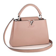 Torba materiałowa Louis Vuitton M94704 Capucines BB Skóra Taurillon