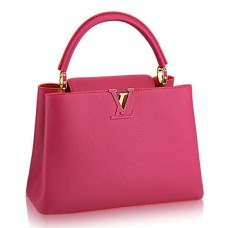 Louis Vuitton M95508 Capucines MM Torba materiałowa Skóra Taurillon
