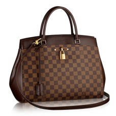 Louis Vuitton N41150 Rivoli MM Torba materiałowa Damier Ebene Canvas