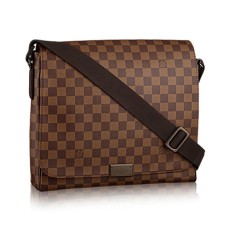 Torba listonoszka Louis Vuitton N41212 District MM Damier Ebene Canvas