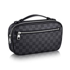 Saszetka biodrowa Louis Vuitton N41289 Ambler Damier Graphite Canvas