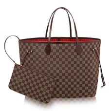 Louis Vuitton N41357 Neverfull GM Torba na ramię Damier Ebene Canvas