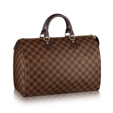 Louis Vuitton N41363 Speedy 35 Torba materiałowa Damier Ebene Canvas