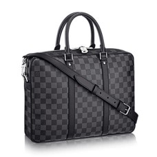 Louis Vuitton N41478 Porte-Documents Voyage PM Teczka Damier Graphite Canvas
