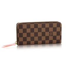 Portfel Louis Vuitton N41626 Clemence Damier Ebene Canvas