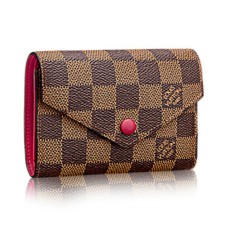Portfel Louis Vuitton N41659 Victorine Damier Ebene Canvas