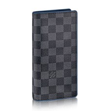 Louis Vuitton N41688 Brazza Portfel Damier Grafitowe płótno