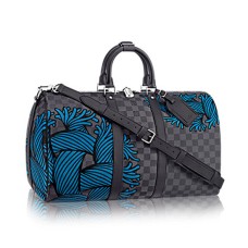 Louis Vuitton N41700 Keepall Bandouliere 45 Torba sportowa Damier Graphite Canvas
