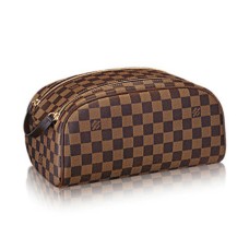 Louis Vuitton N47527 Kosmetyczka w rozmiarze king size Damier Ebene Canvas