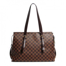 Louis Vuitton N51119 Chelsea Torba na ramię Damier Ebene Canvas