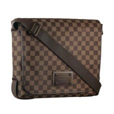 Louis Vuitton N51211 Brooklyn MM Torba Damier Ebene Canvas