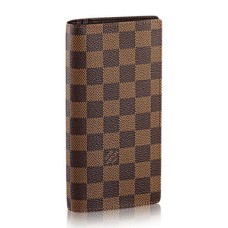 Portfel Louis Vuitton N60017 Brazza Damier Ebene Canvas