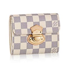 Portfel Louis Vuitton N60030 Joey Damier Azur Canvas