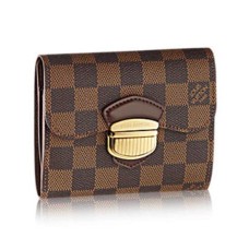 Portfel Louis Vuitton N60034 Joey Damier Ebene Canvas