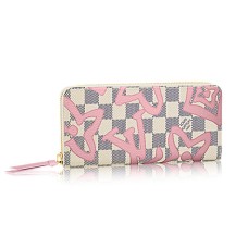 Portfel Louis Vuitton N60099 Clemence Damier Azur Canvas