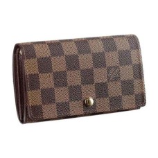 Portfel Louis Vuitton N61730 Tresor Damier Ebene Canvas
