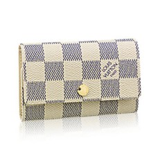 Louis Vuitton N61745 6 Breloczek Damier Azur Canvas