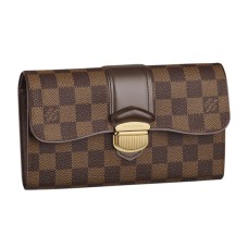 Portfel Louis Vuitton N61747 Sistina Damier Ebene Canvas