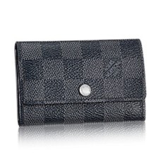 Louis Vuitton N62662 6 Brelok Damier Grafitowe płótno