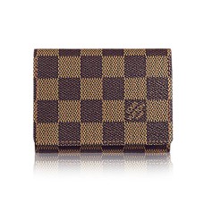 Louis Vuitton N62920 Wizytownik Damier Ebene Canvas