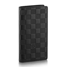 Portfel Louis Vuitton N63010 Brazza Damier Infini Skórzany