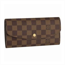 Portfel Louis Vuitton N63019 Emilie Damier Ebene Canvas