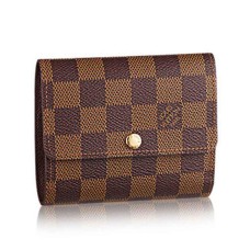 Portfel Louis Vuitton N63242 Anais Damier Ebene Canvas