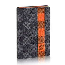 Louis Vuitton N63314 Organizer kieszonkowy Damier Graphite Canvas