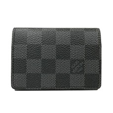 Louis Vuitton N63338 Koperta Carte De Visite Damier Grafitowe płótno