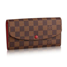 Portfel Louis Vuitton N63544 Emilie Damier Ebene Canvas