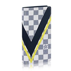 Portfel Louis Vuitton N64007 Brazza Damier Azur Canvas