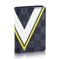 Louis Vuitton N64011 Organizer kieszonkowy Damier Graphite Canvas