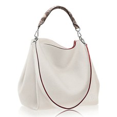 Louis Vuitton N91672 Babylone MM Torba Hobo Skóra Taurillon